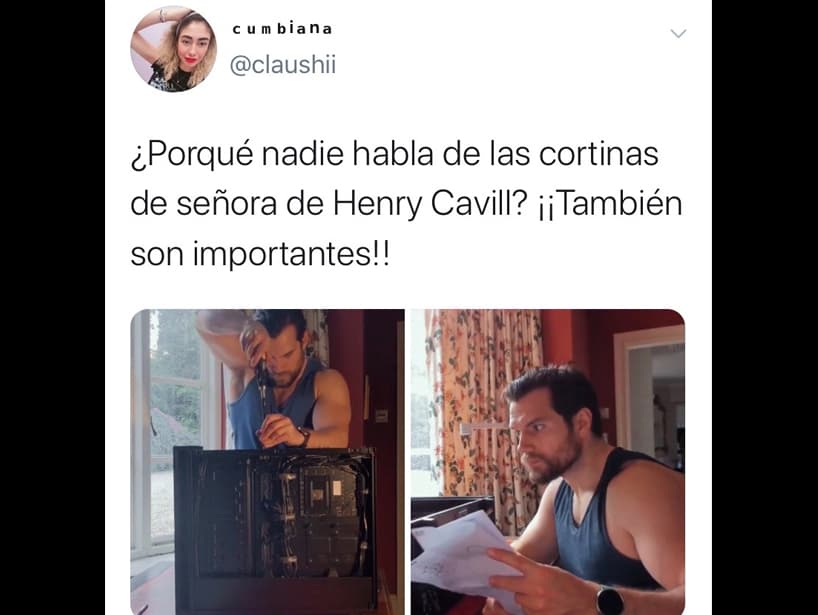 ¿Alguien puso atención a la decoración de la casa de Cavill?