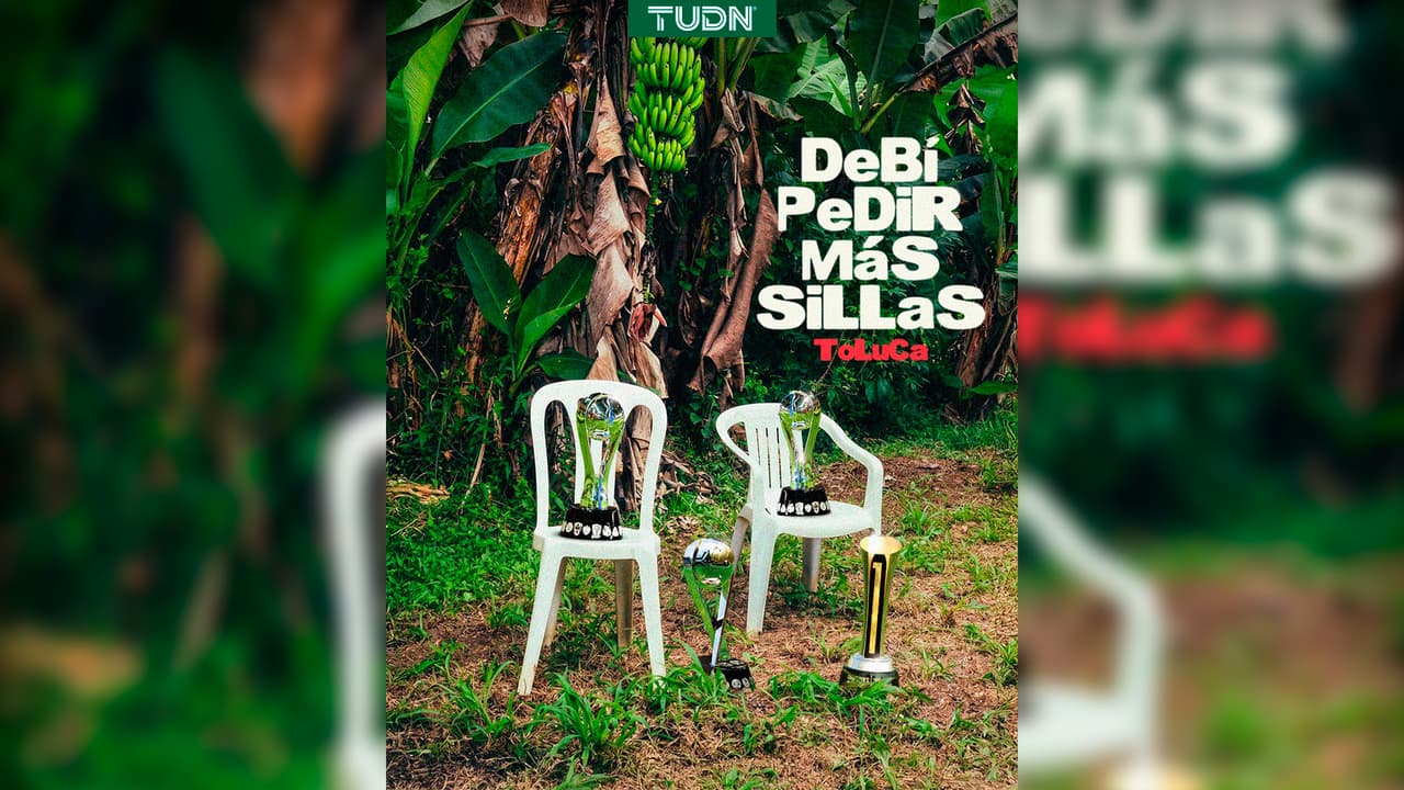 Toluca alardea sus títulos con un fuerte mensajito al América