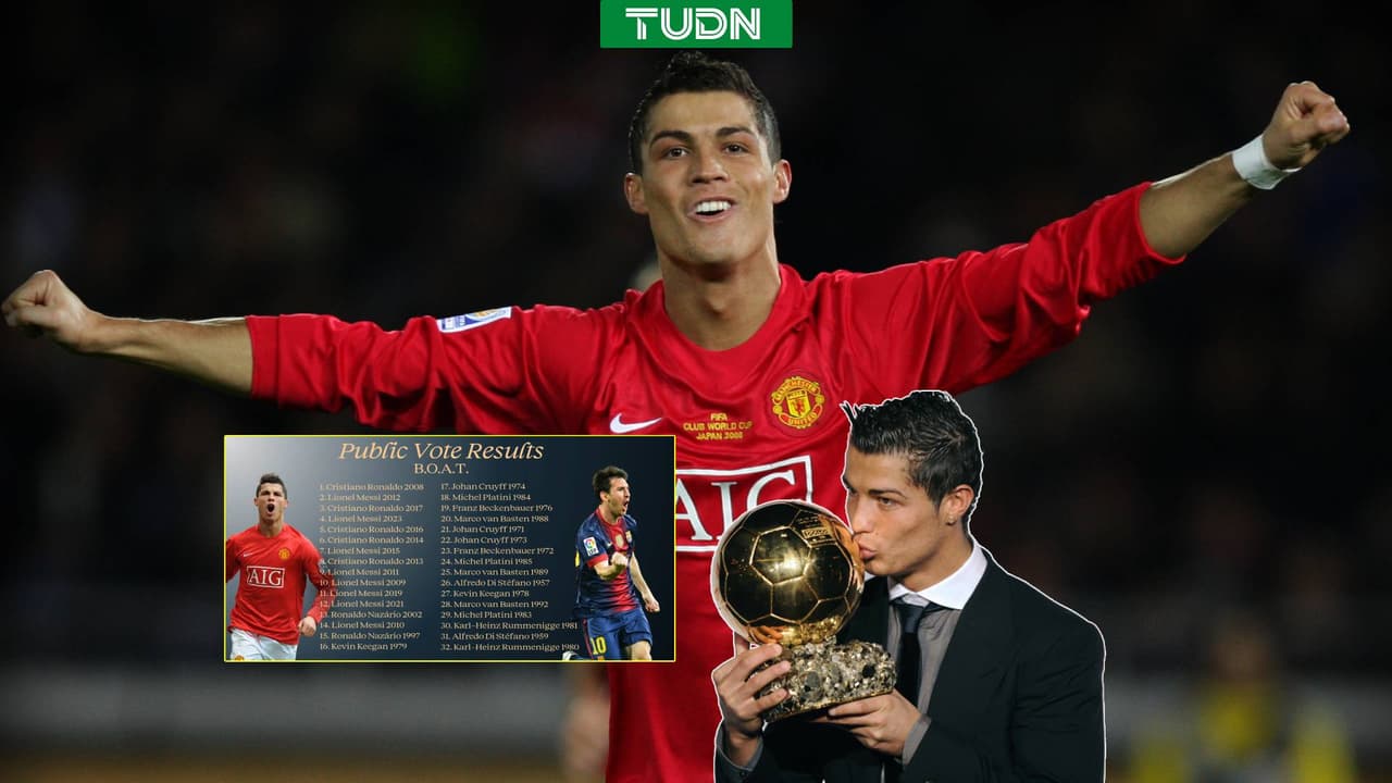 ¿BOAT y GOAT? La votación del Balón de Oro que arrasa CR7