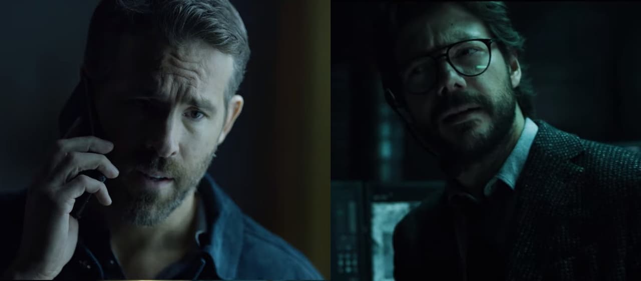 ¿Ryan Reynolds en La Casa de Papel?