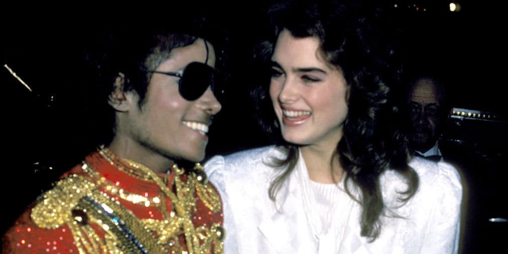 7. Michael Jackson y Brooke Shields: Se conocieron cuando la actriz tenía 13 años y empezaron a salir.