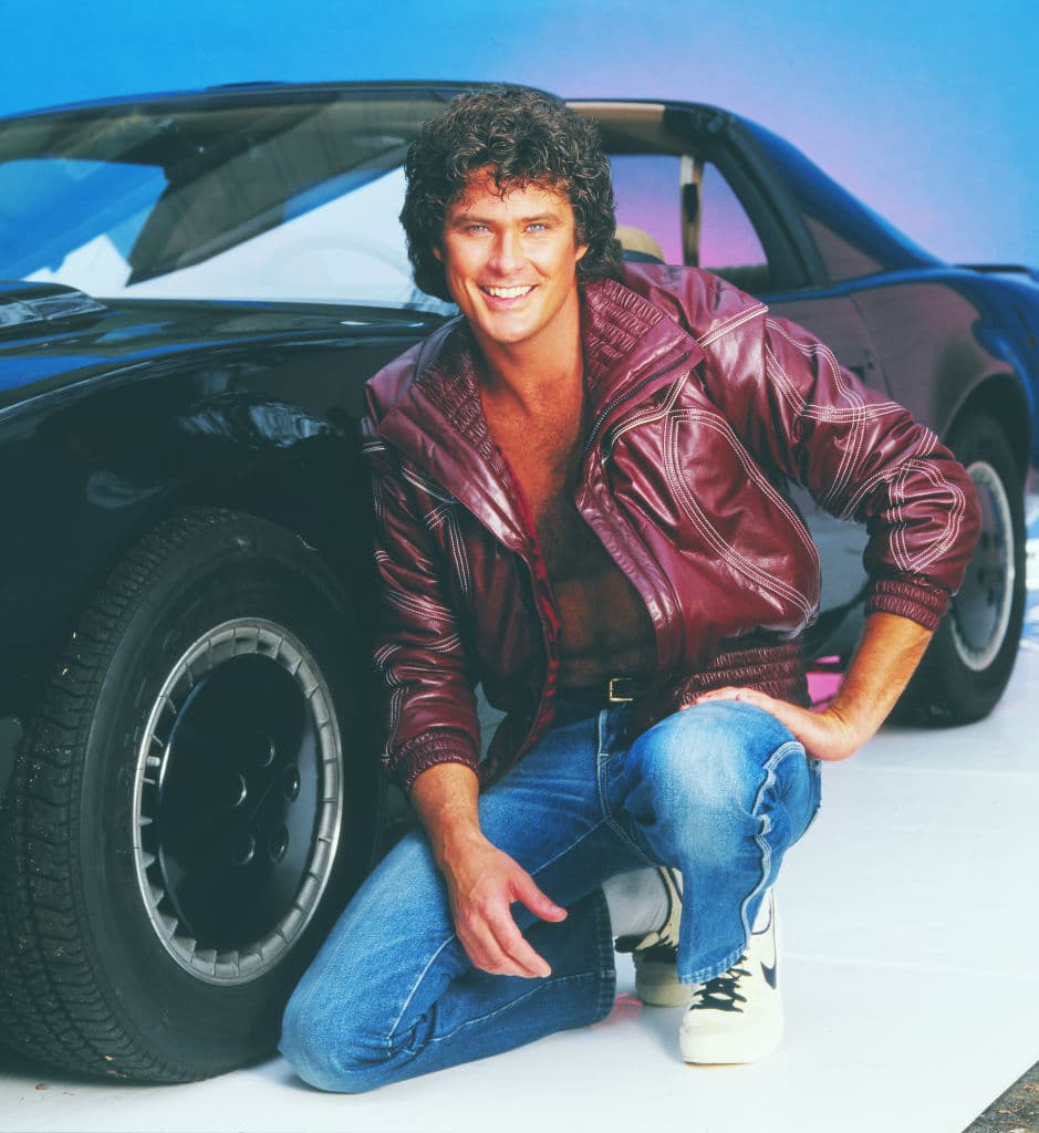 Saltó a la fama en 1982 con la serie Knight Rider (El Auto increíble, 1982-1986), interpretando a Michael Knight, papel que retomó en la película 'Knight Rider 2000' (1991), historia que se desarrolla en un futuro donde las armas están prohibidas y los criminales pasan sus sentencias congelados, pero tras una reciente ola de asesinatos, Michael vuelve a luchar por la justicia y sabe que para ello lo mejor es contar con KITT, el coche fantástico. Hubo un remake de la serie en 2008 que sólo tuvo una temporada y en un capítulo Hasselhoff volvió a darle vida a este personaje.