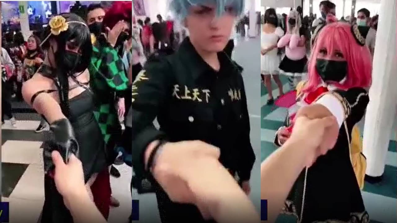 Cosplayers muestran cómo saludarían sus personajes en la vida real