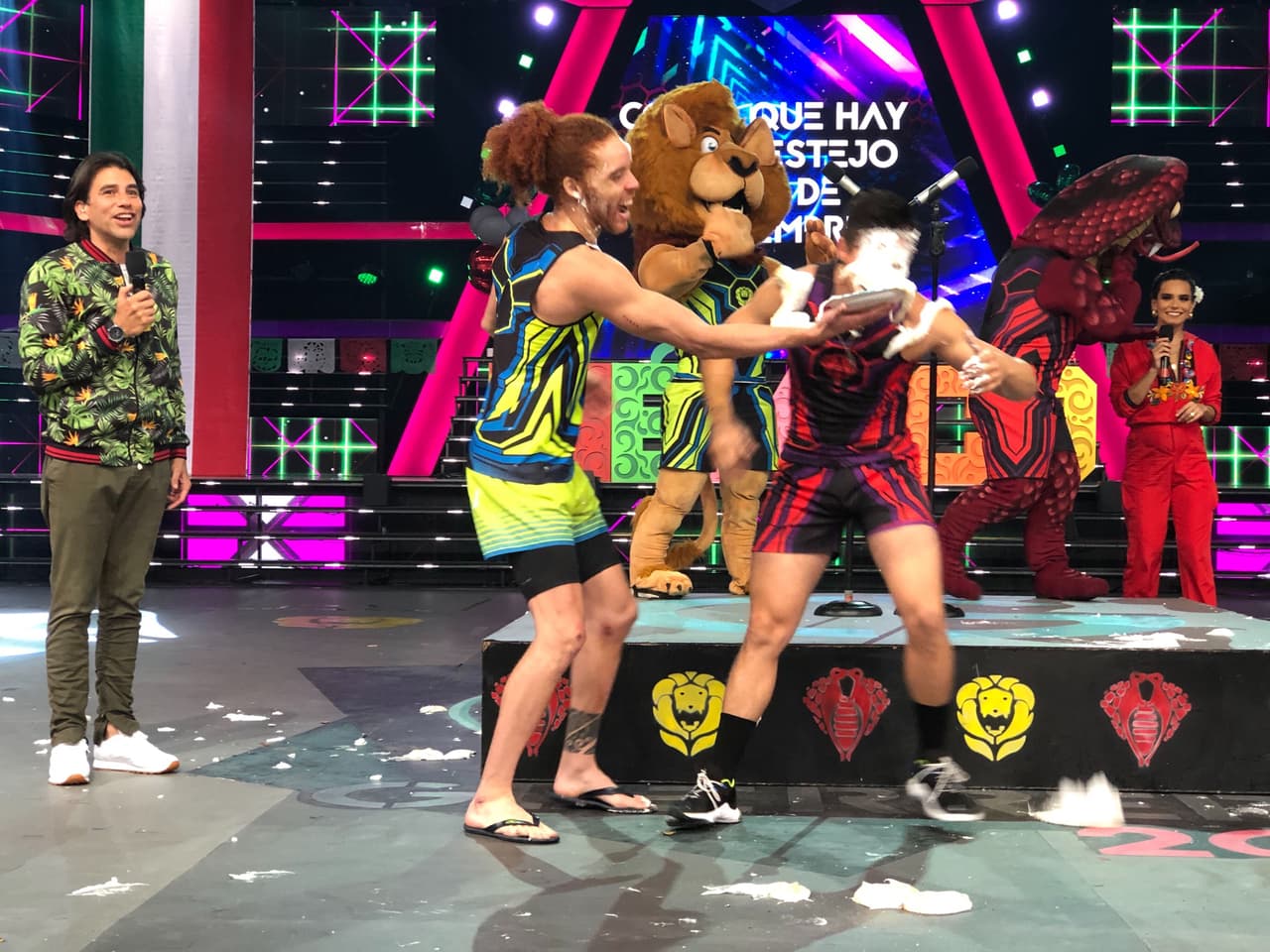 Tras el triunfo de Yann, Cyntia, Brandon, Ella y Rasta en Las Lianas, llegó el turno de Memoria Colectiva, donde Leones ganó dos rounds de tres.