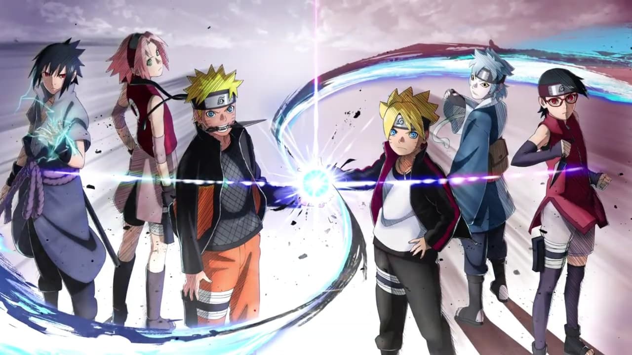 Naruto y Boruto juntos en una misma escena