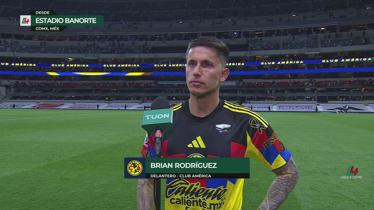 "Hay que tener cuidado cuando hablas de América": Brian Rodríguez