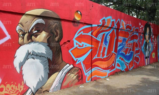 Mural Dragon Ball