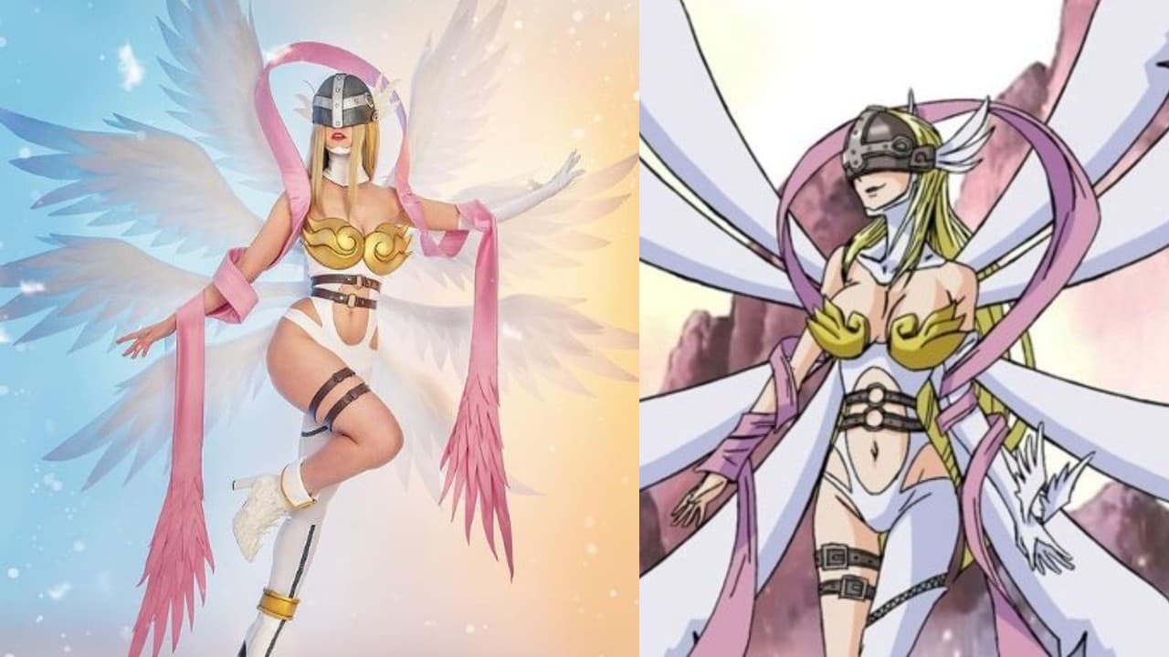 Digimon: El cosplay perfect de Angewomon para acabar como se debe el año