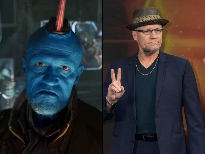 Yondu Udonta, quien fallece en la segunda entrega de 'Guardianes de la Galaxia', fue interpretado por Michael Rooker.