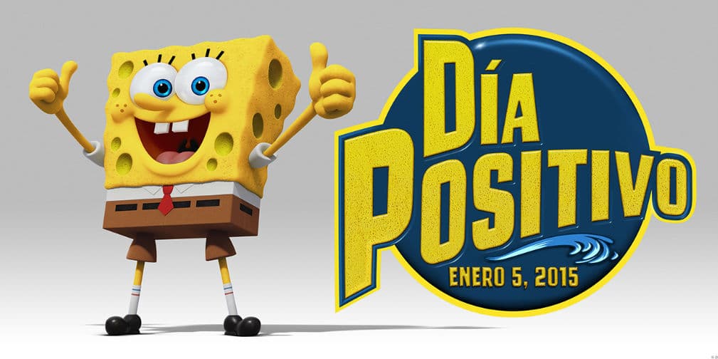 Celebra el #DíaPositivo con Bob Esponja