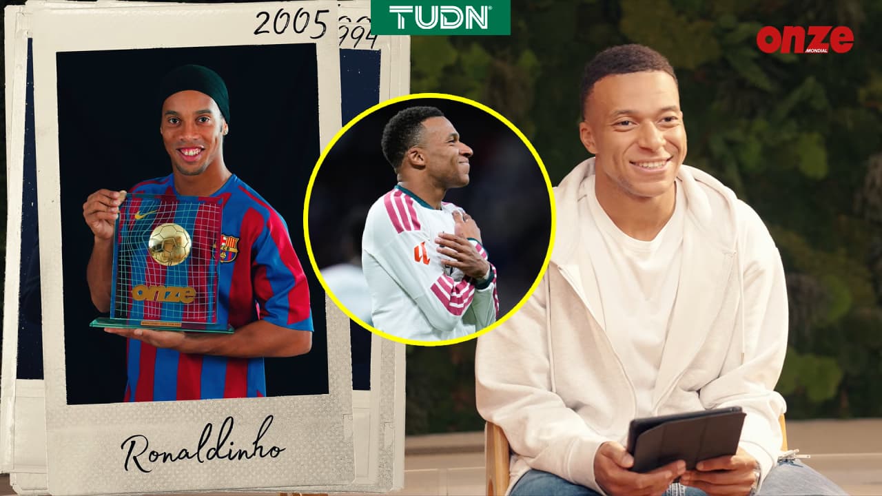 Mbappé describe a Cristiano, Messi, Ronaldinho, Ronaldo, Zidane y más