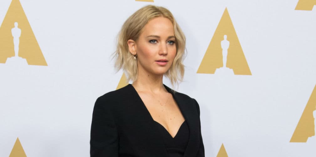 6. Jennifer Lawrence: La actriz dijo que si Donald Trump se convierte en presidente, eso sería el fin del mundo.