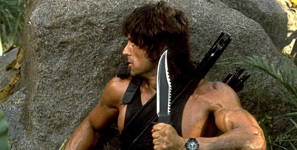 Schwarzenegger se burla del 'cuchillito' de Stallone