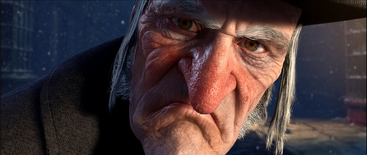 Cuento de navidad (2009): Una versión digital del actor, que dio vida al señor Scrooge en esta historia clásica pero adaptada en una animación 3D. Tambén hace al fantasma del pasado.