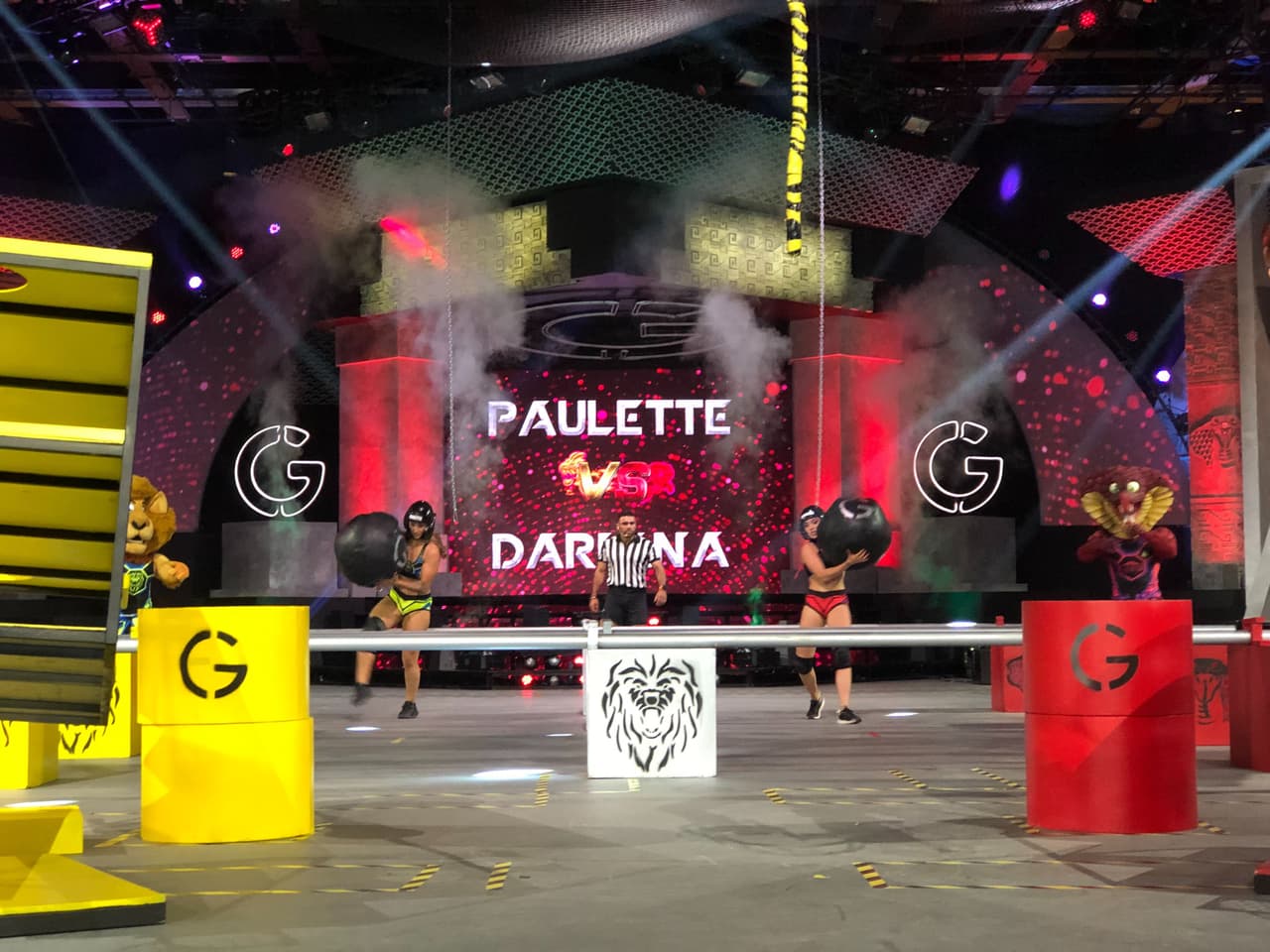 En el nuevo juego 'Balones Rodantes', ¡Paulette le dio el primer punto a su equipo!