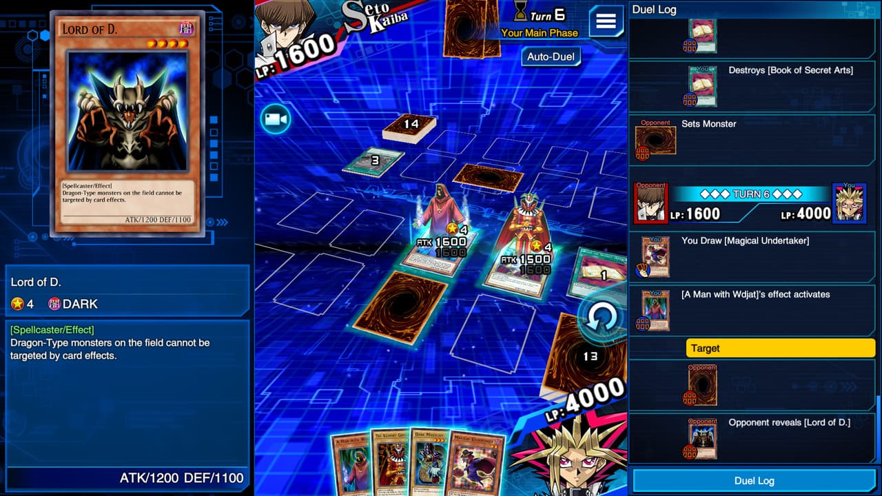 Yu Gi Oh! es un popular juego de cartas que seguramente conoces, sino es que juegas. Duel Links es una buena traslación del mismo a celulares que vale la pena.