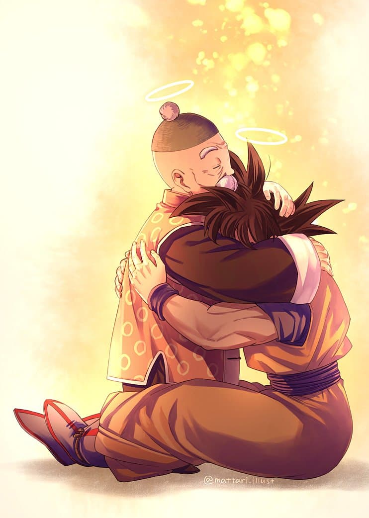 Goku y Abuelito