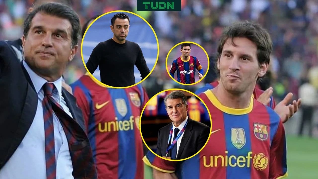 Xavi dice que Messi estaba fichado con el Barca, pero Laporta tiró la negociación