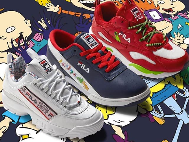 ¿Eras fan de los Nicktoons? Mira estos tenis edición especial de los 'Rugrats' que lanzó FILA.