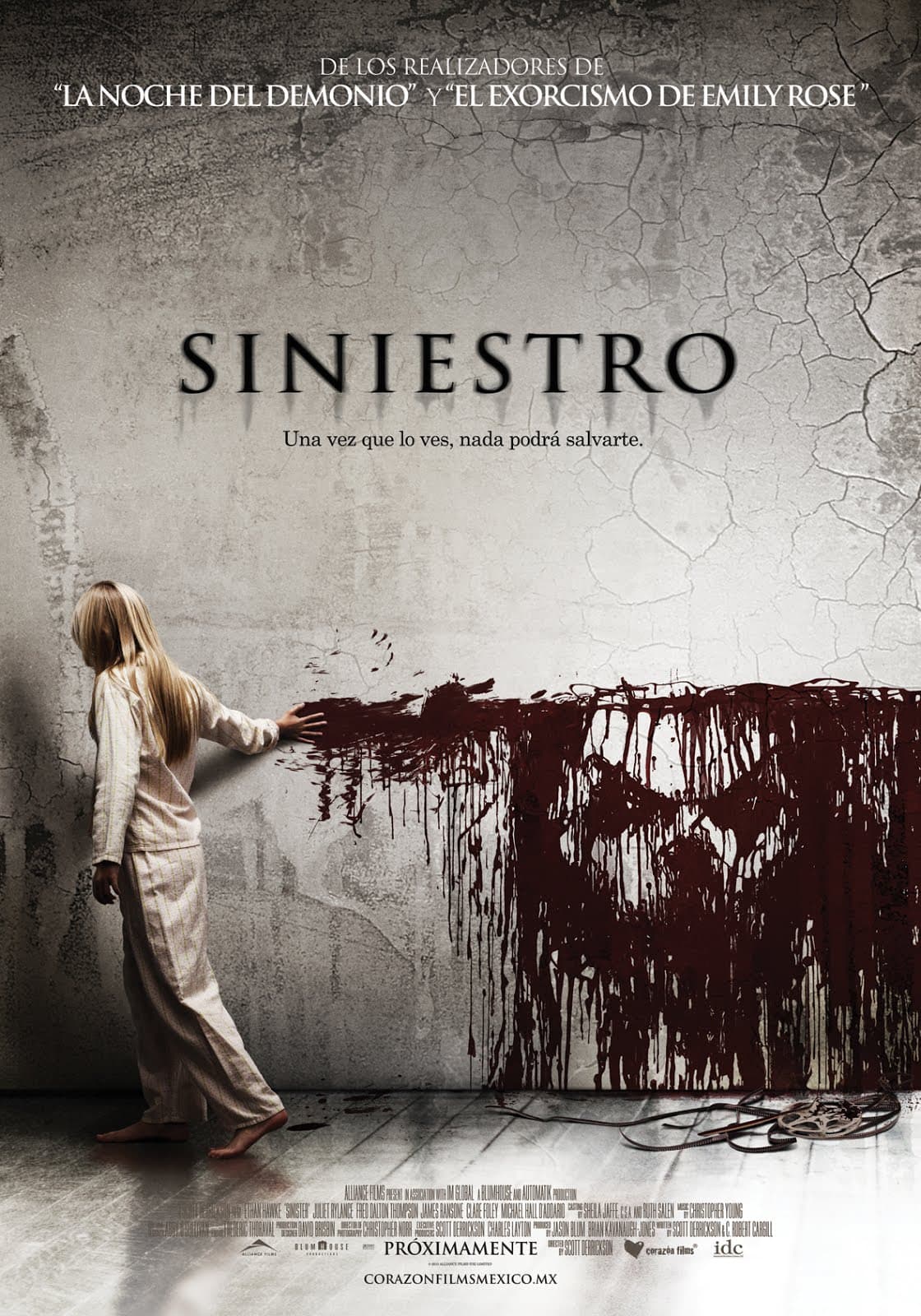 Halloween está a la vuelta de la esquina y muchos ya están viendo sus películas de terror favoritas o buscar las que aún no han visto, pero si de verdad quieres asustarte, un nuevo estudio ha revelado que ‘Siniestro’ es la ‘película de terror definitiva’ y aquí te explicamos por qué.