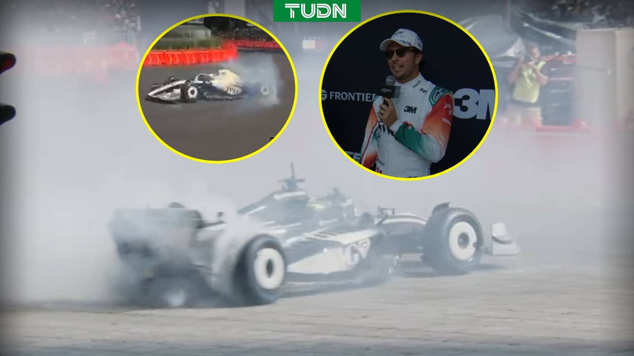 Espectáculo callejero: Así disfruta Checo Pérez su Show Run en CDMX