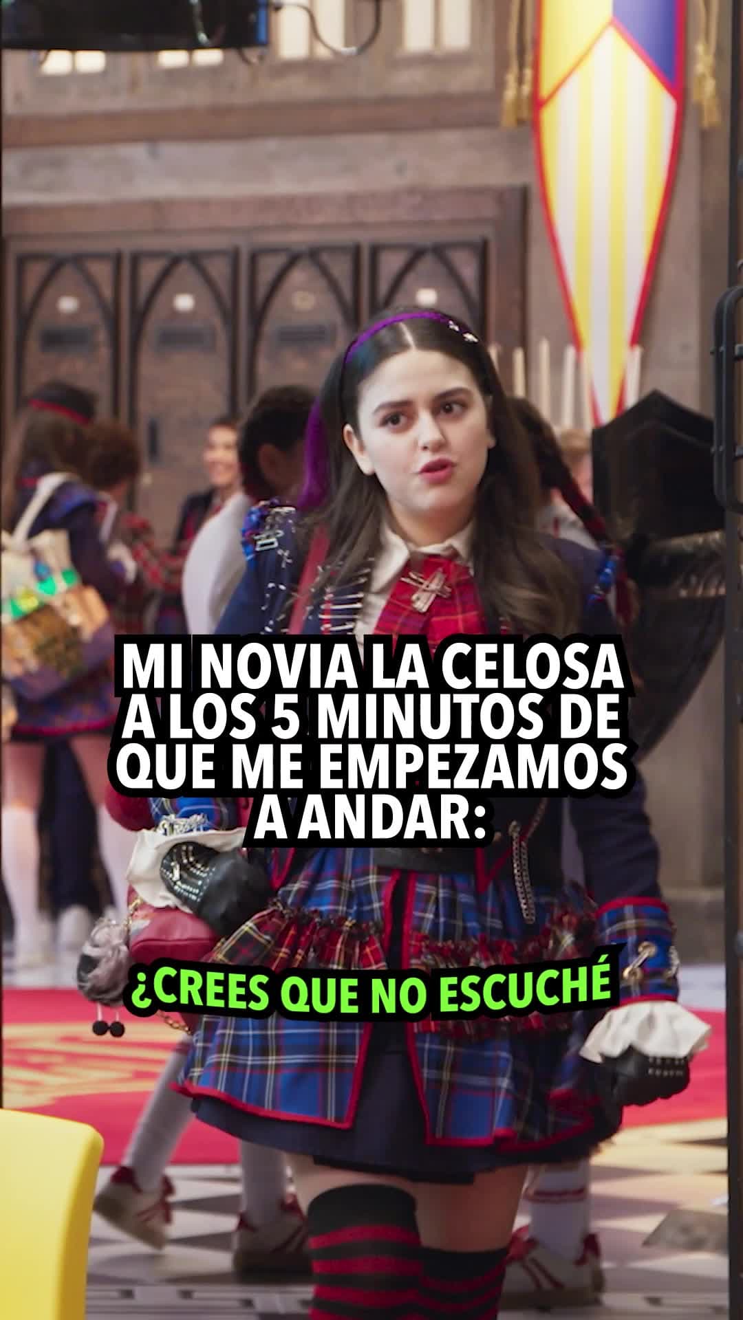 Mi novia la celosa a los 5 minutos de que me empezamos a andar