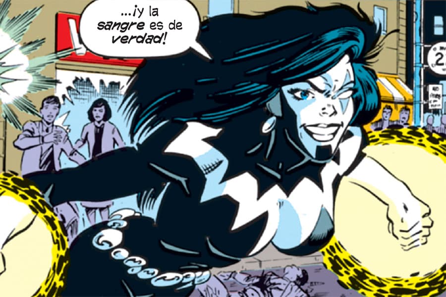 Shriek, villana en los cómics de DC, será cómplice de Carnage. Su habilidad es manipular el sonido y la utiliza para asesinar personas. Será interpretada por Naomie Harris.