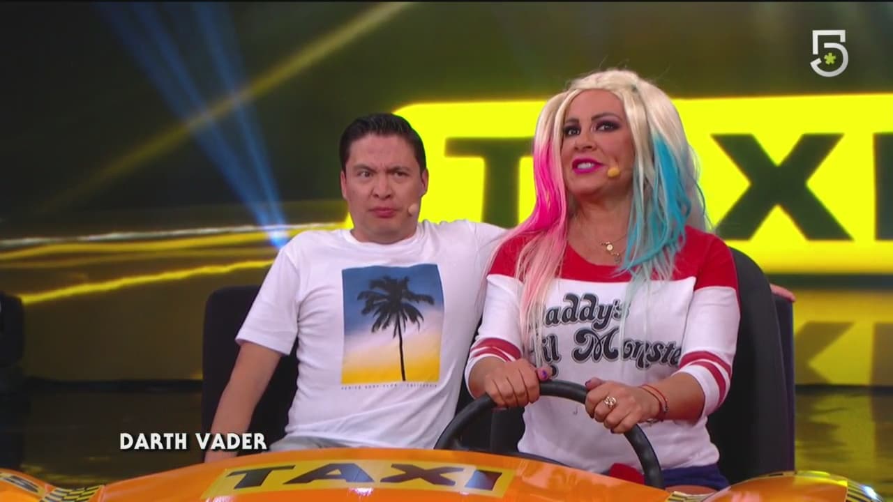 El último episodio fue en vivo y la gente participó votando en tres juegos. La invitada fue Deyanira Rubí, que estuvo de chafirete en El Taxi