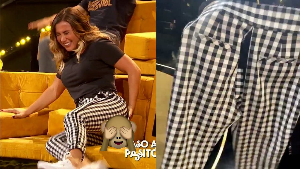 Revive la vez que Mariazel rompió su pantalón ¡con detrás de cámaras!