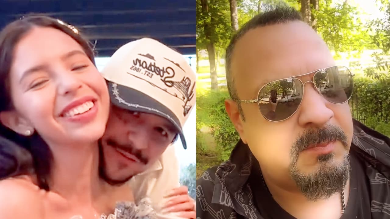“Se puede acabar muy rápido”: Pepe Aguilar se sincera sobre el matrimonio de Nodal y Ángela