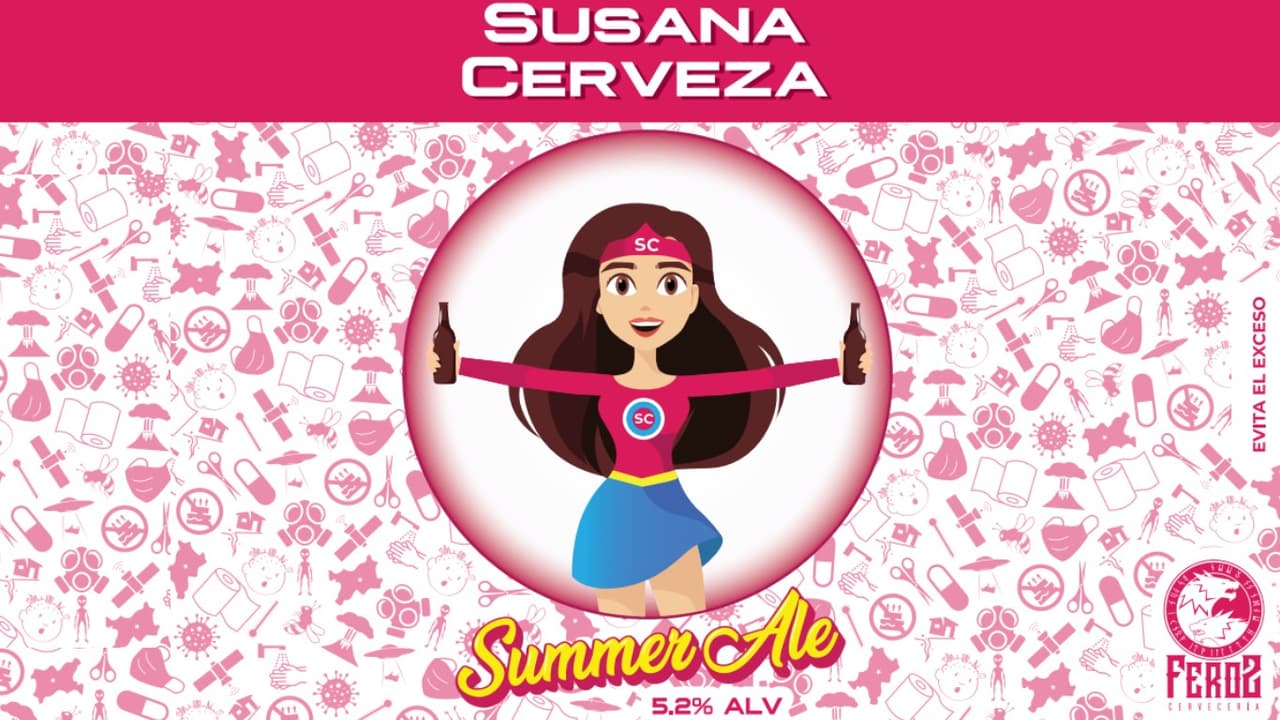 Ya llegó Susana Cerveza, la chela artesanal para guardar la distancia