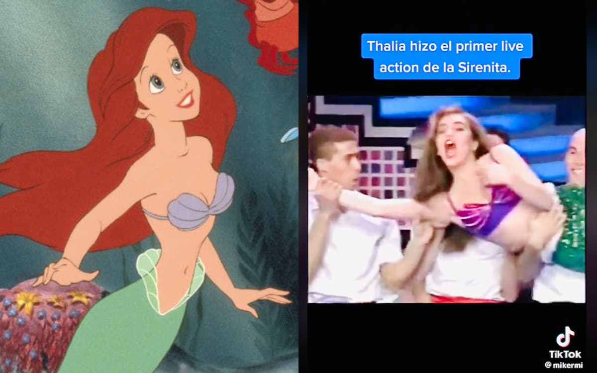 ¿Thalía fue la primera sirenita en live action? Aquí tenemos las pruebas