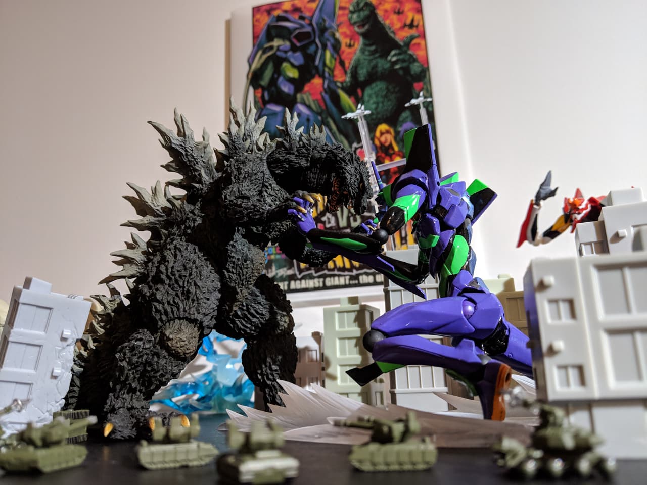 Así se vive la experiencia de Godzilla contra Evangelion