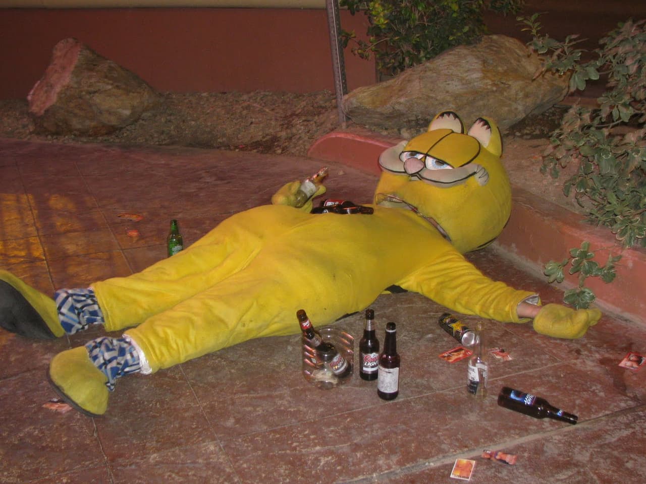 Hubo un día en el que a Garfield no le bastó la lasagna.