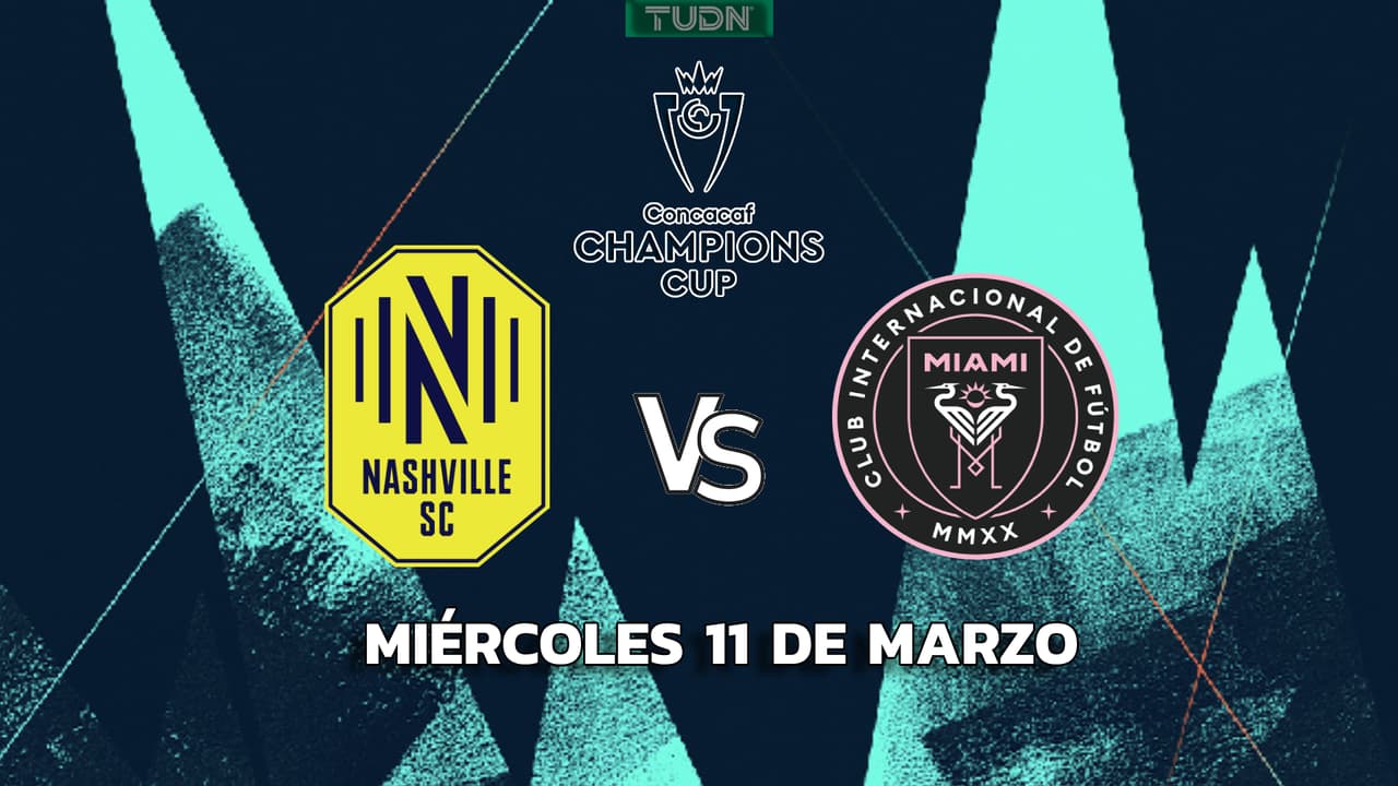 Horario y dónde ver Nashville vs. Inter Miami de la Concachampions 2026