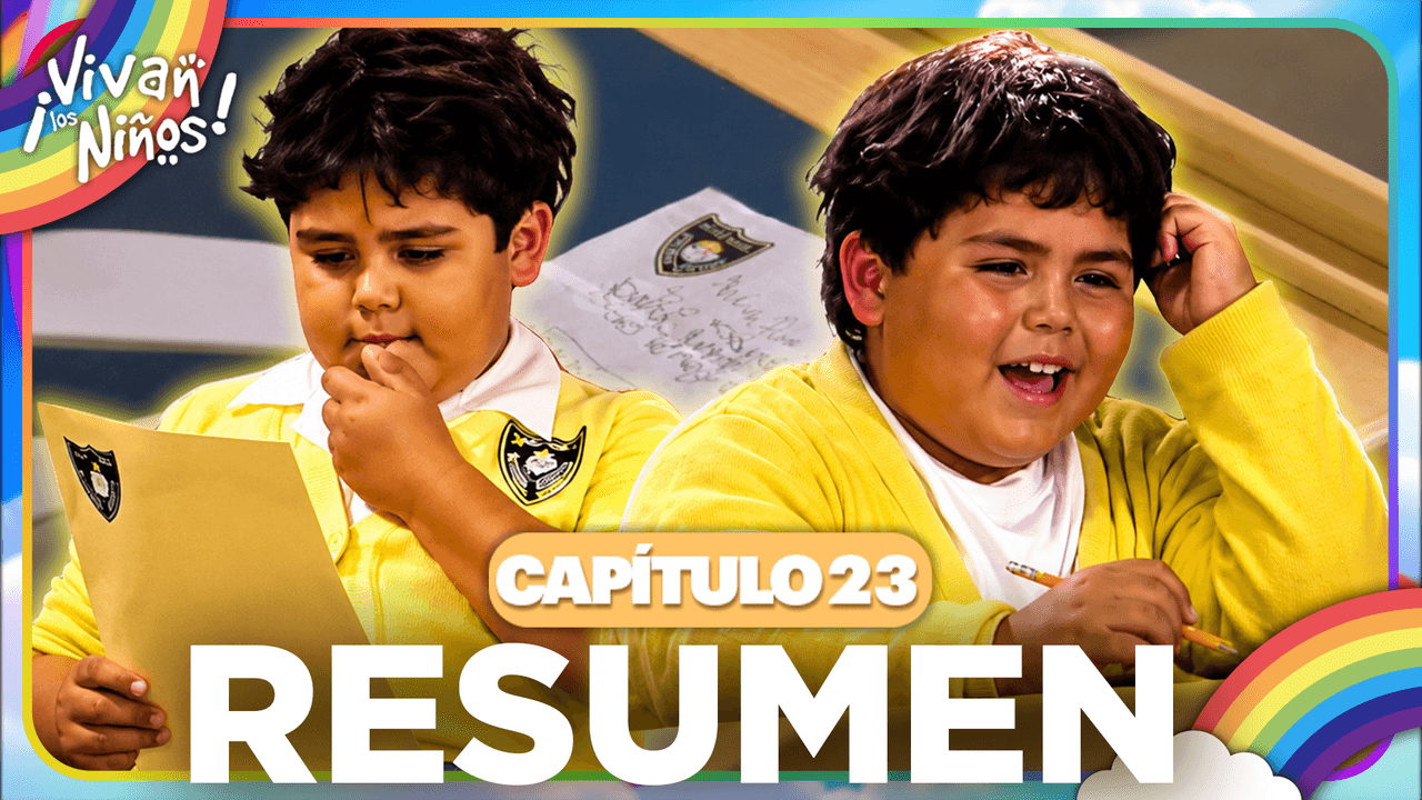 Lucas Batalla copia las respuestas del examen | ¡Vivan los niños! | Capítulo 23