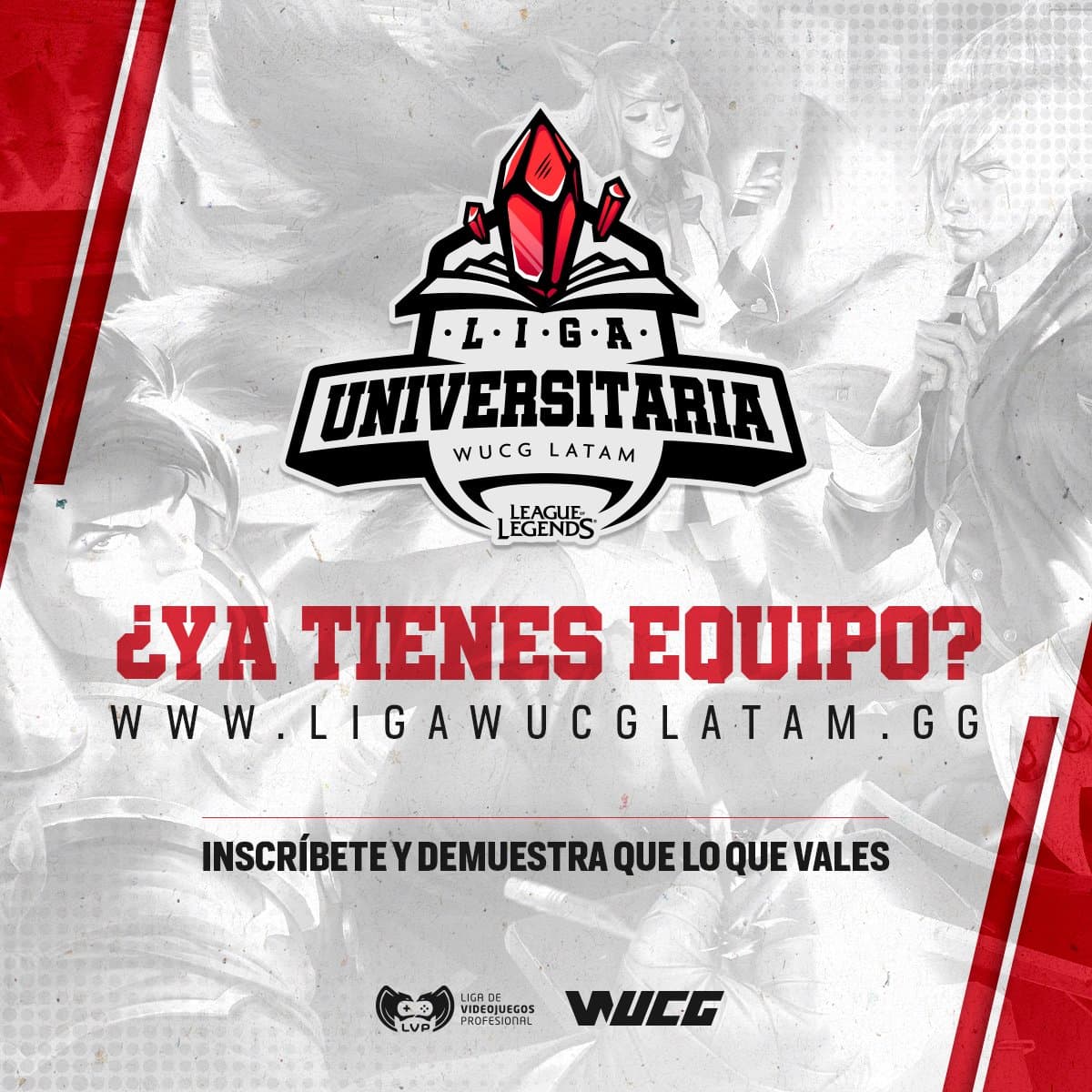 La LVP te cuenta acerca de su Liga Universitaria de League of Legends