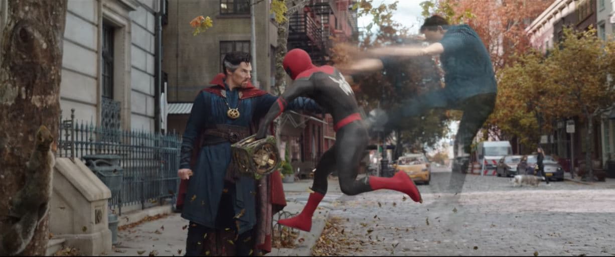 Filtran la foto de Tobey Maguire y Andrew Garfield en el set de Spider Man No Way Home