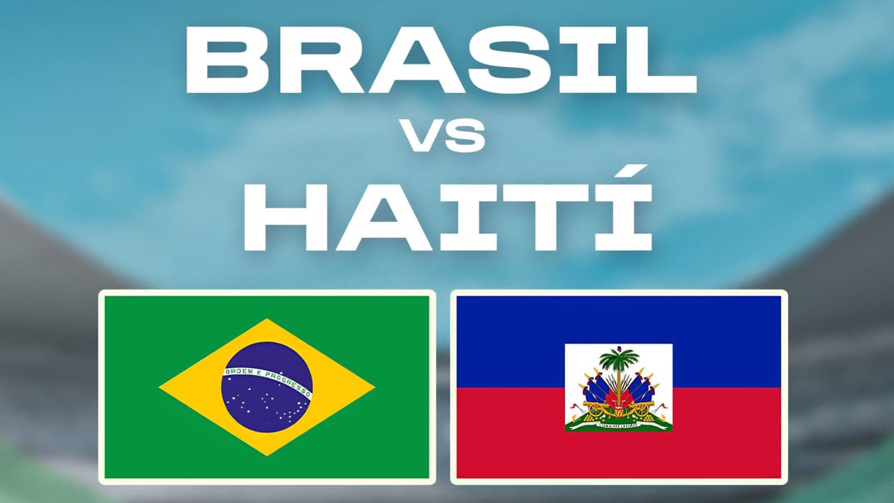 Brasil vs. Haití: Velo aquí EN VIVO