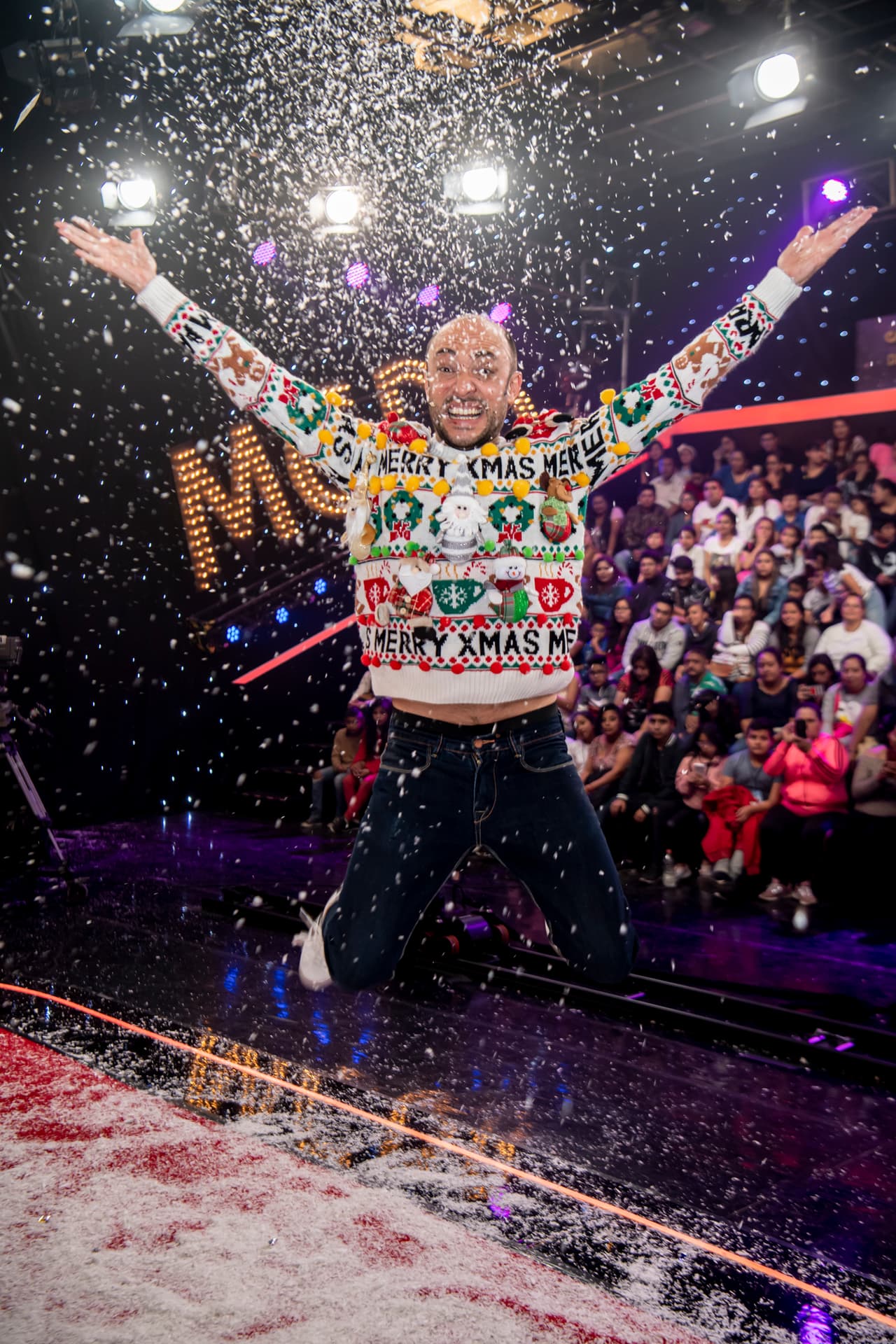 Poncho Borbolla contagiaba su felicidad.