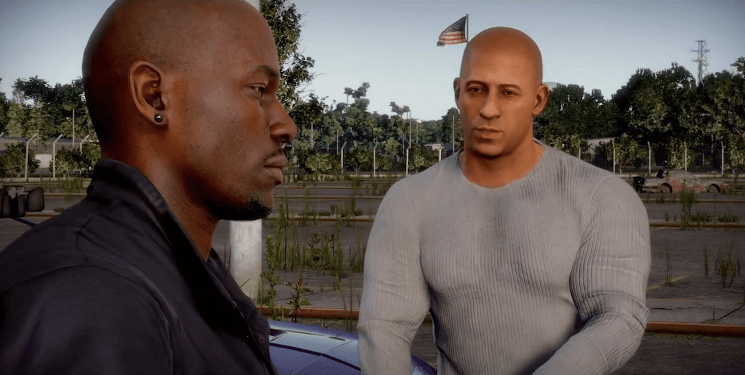 Captura del videojuego Fast & Furious Crossroads