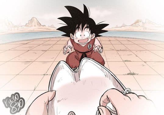 El diseñador japonés respetó el estilo de los personajes de Akira Toriyama y nos hace parte de momentos emotivos como el reencuentro entre Goku y su "abueliiitooo" Gohan.