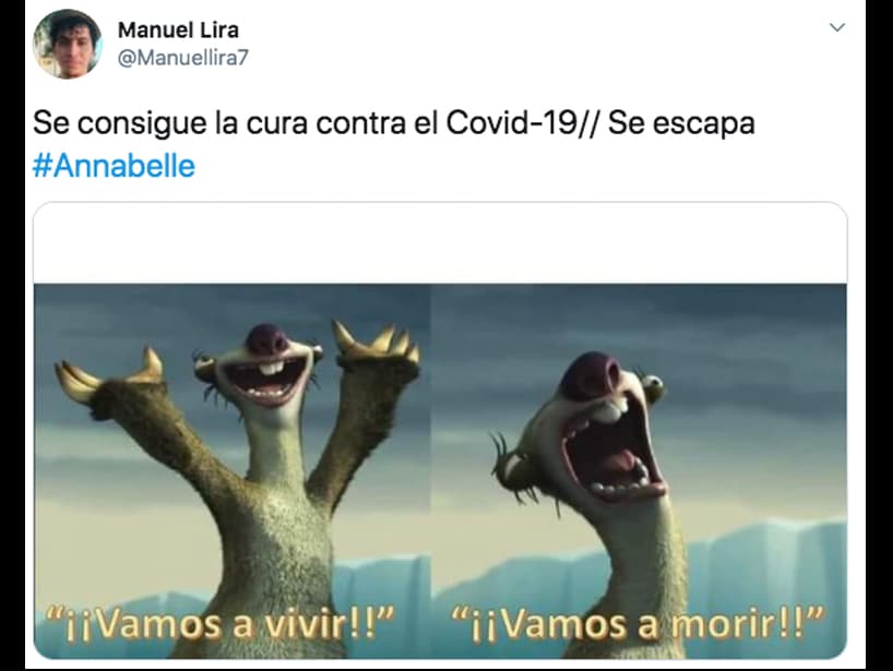 Mientras que un usuario advirtió: “Si estás asustado y ansioso por la fuga de la muñeca Annabelle, por favor comprenda que se trata de una noticia falsa. Una persona hizo esta nota mentirosa y todo el mundo empezó a hablar de ello. Por favor, no se preocupen” (vía Marie Claire).