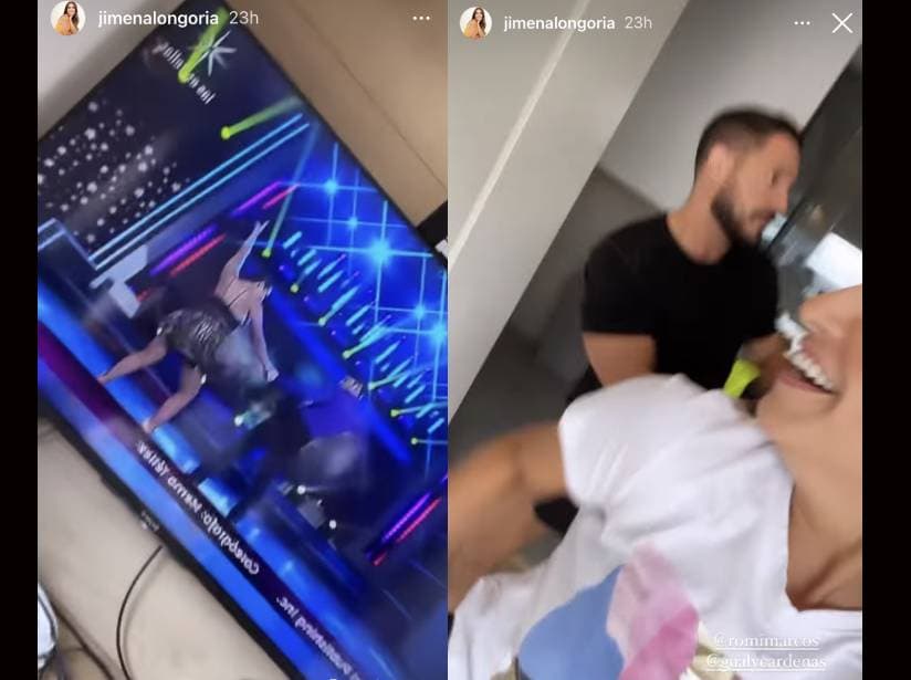 Jimena, Jhoss y Gualy apoyaron a sus compañeros de Inseparables
