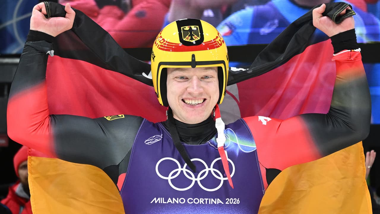 Max Langenhan supera molestia en el cuello para llevarse oro en el luge