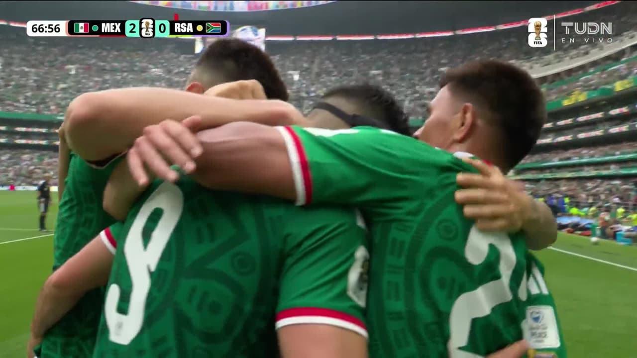 Revive el impactante segundo gol de México en su debut en Mundial 2026