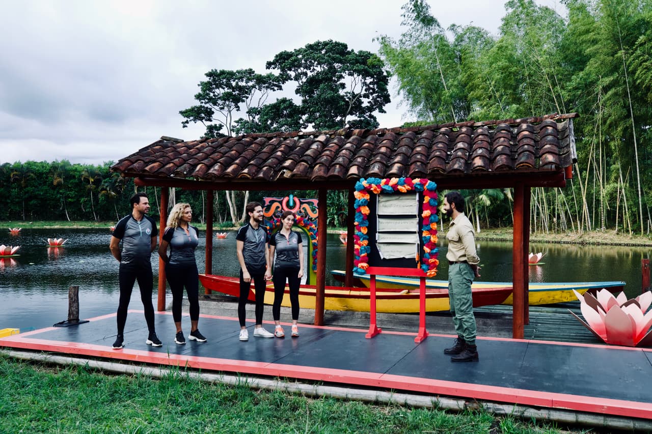 Adriana y Cristian compitieron contra Daniela y Pablo para conseguir un lugar en la ceremonia de eliminación y poder regresar a la casa