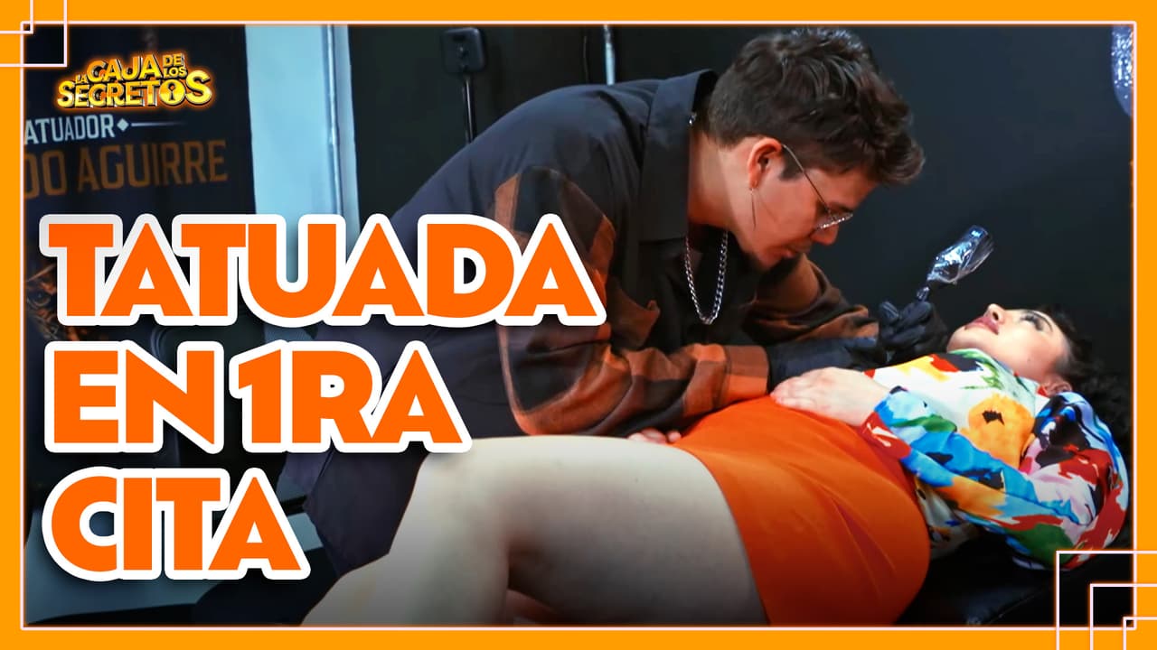 ¡Primera cita y terminó TATUANDO a su enamorada! | La Caja de los Secretos