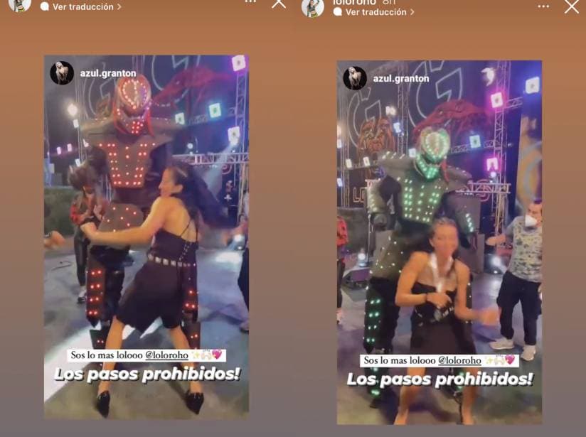 Lolo muestra sus mejores pasos de baile