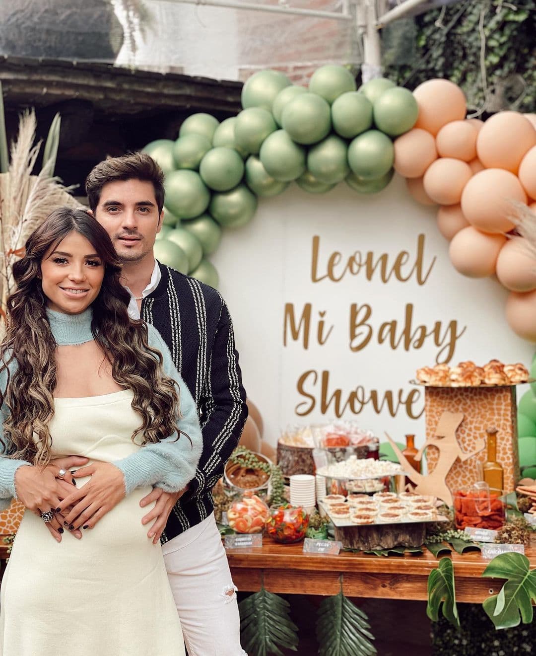 A principios de julio, Ferka y Christian celebraron su primer baby shower con toda la temática de leones.